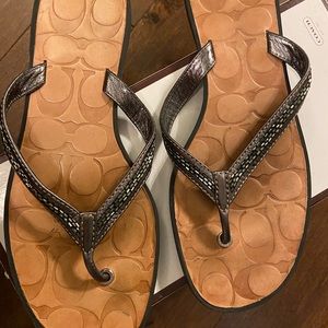 Coach Flip-Flops, women’s size 8.5